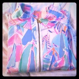 Lilly Pulitzer Out to Sea Skipper Popover